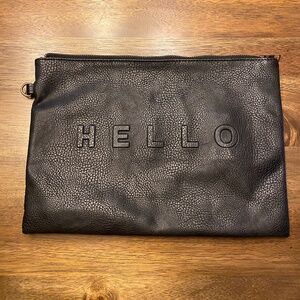 Justine - Conversation' Oversize Clutch